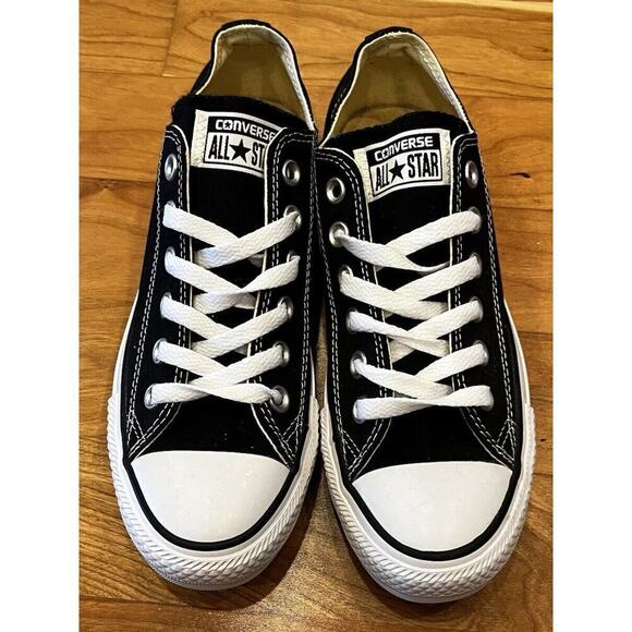NEW Converse All Star Low Top Sneakers Size 6.5 Women’s Black - Picture 3 of 9